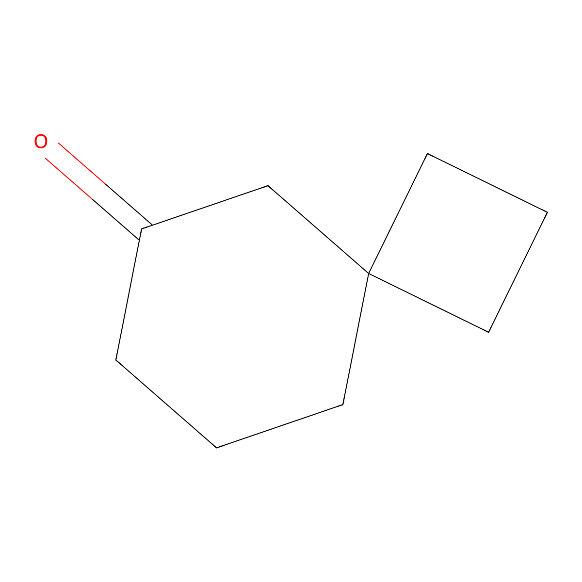 Spiro[3.5]nonan-6-one molecular structure, CAS 74064-35-0