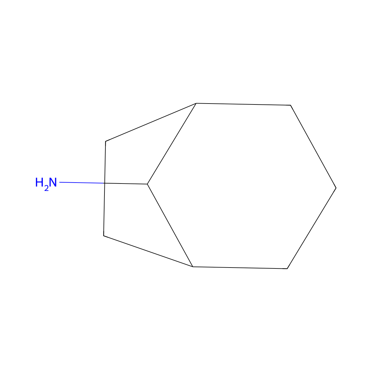 Bicyclo[3.2.1]octan-8-amine molecular structure, CAS 740738-40-3