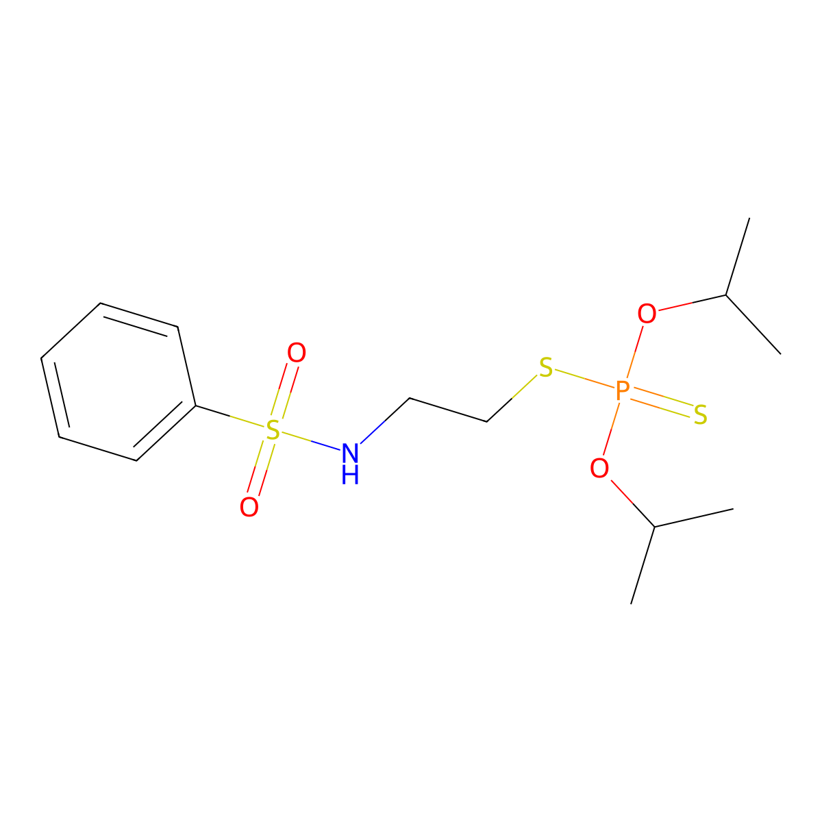 Bensulide molecular structure, CAS 741-58-2