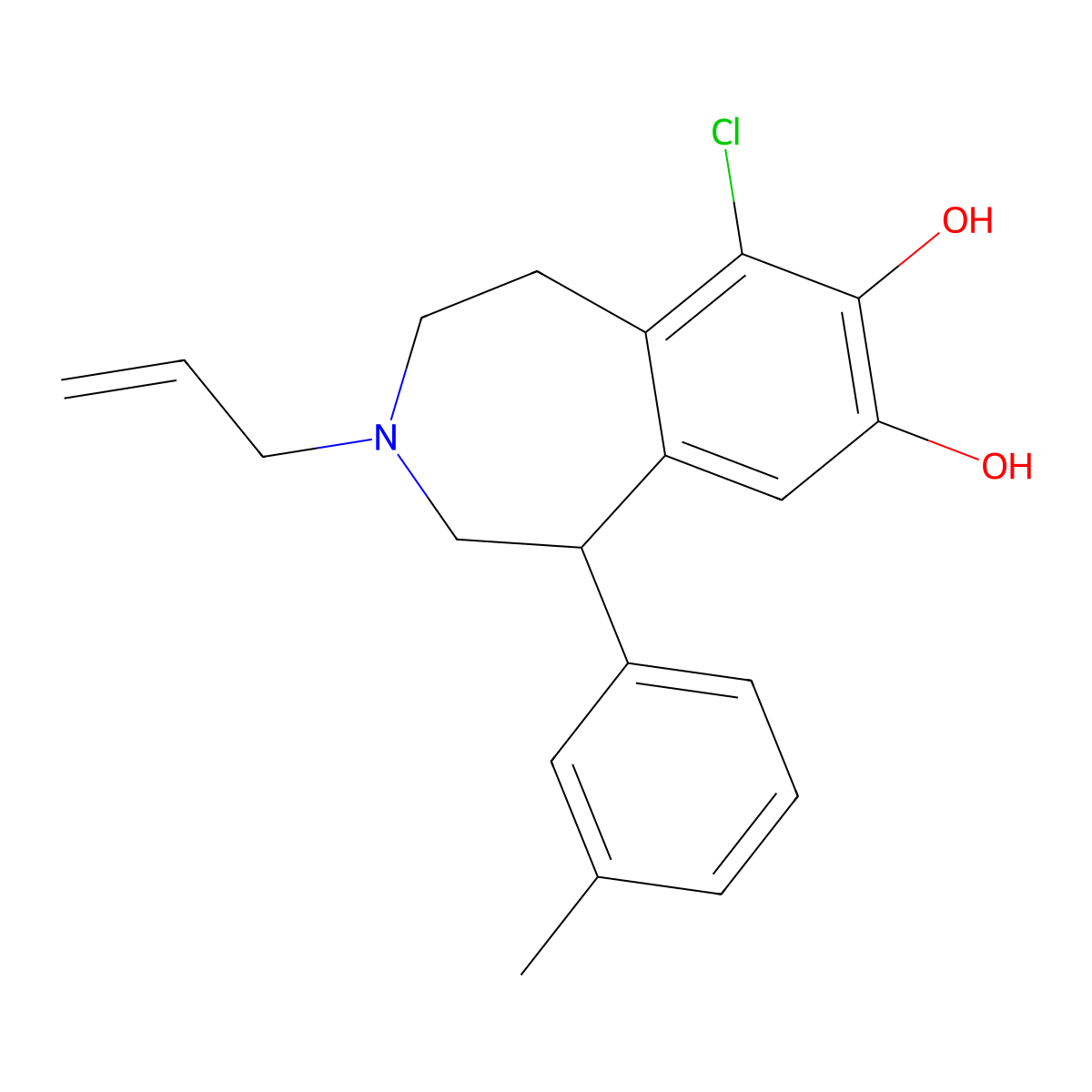 Skf-83822 molecular structure, CAS 74115-08-5