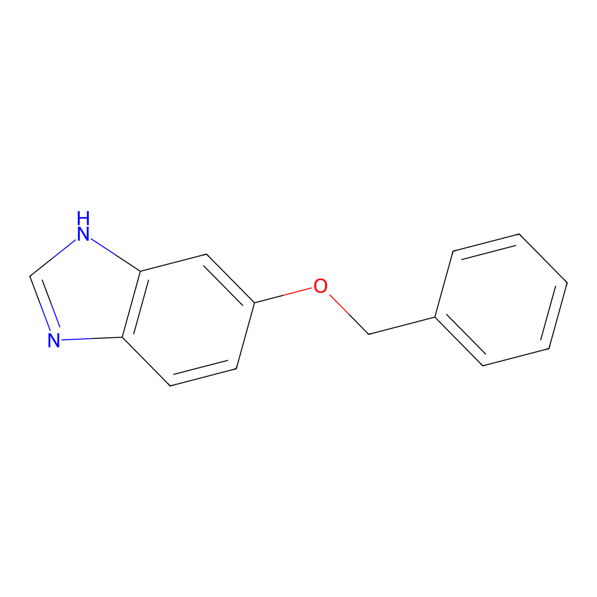 5-(Benzyloxy)-1H-benzo[d]imidazole molecular structure, CAS 741261-57-4