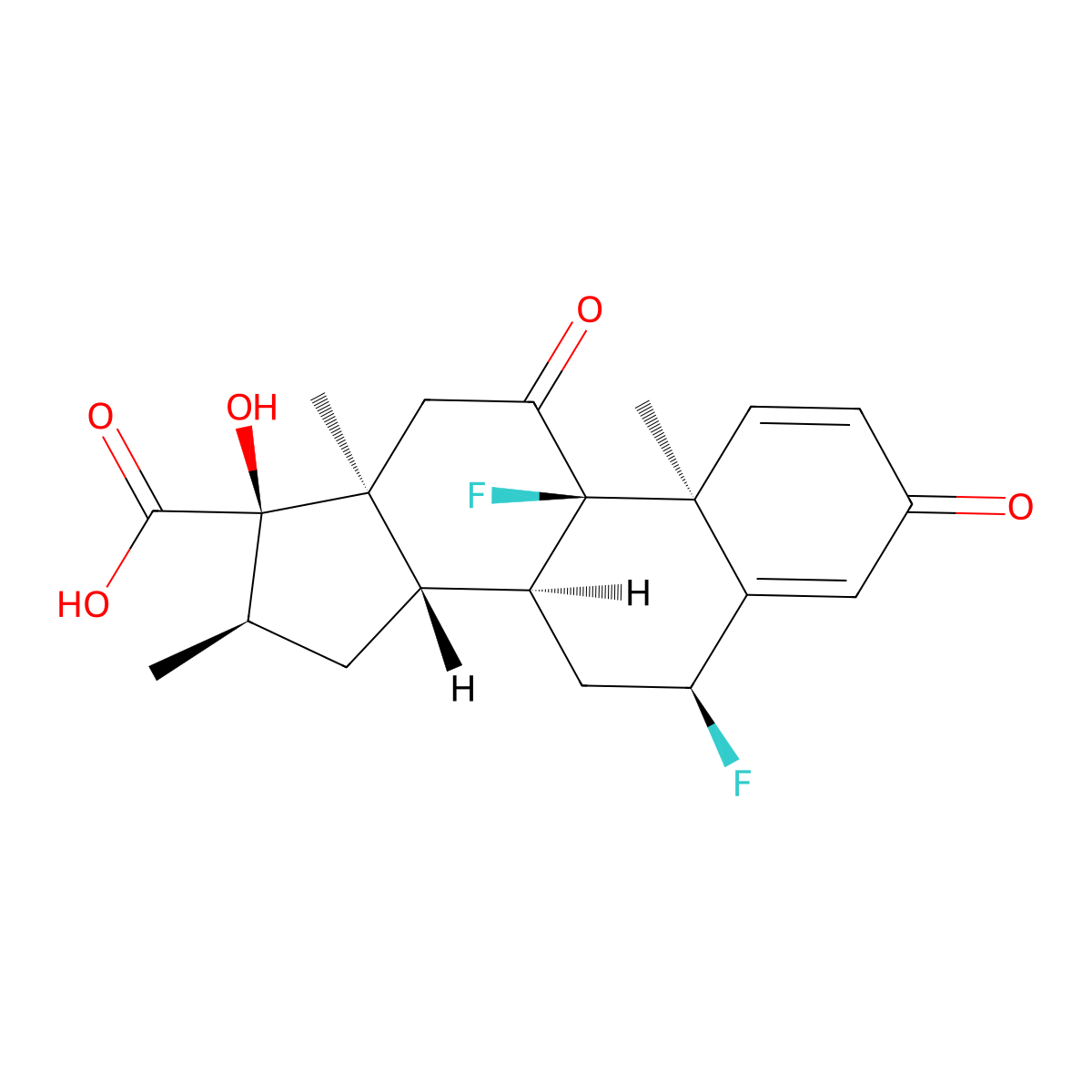 Flumethasone Impurity 6 molecular structure, CAS 74131-81-0