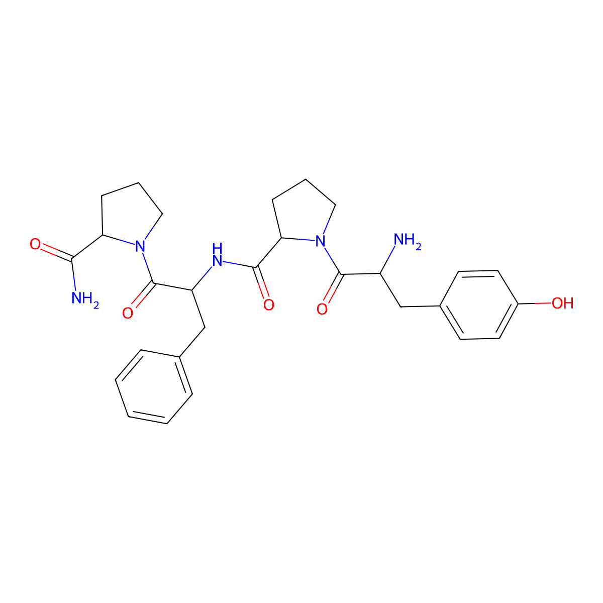 Morphiceptin molecular structure, CAS 74135-04-9