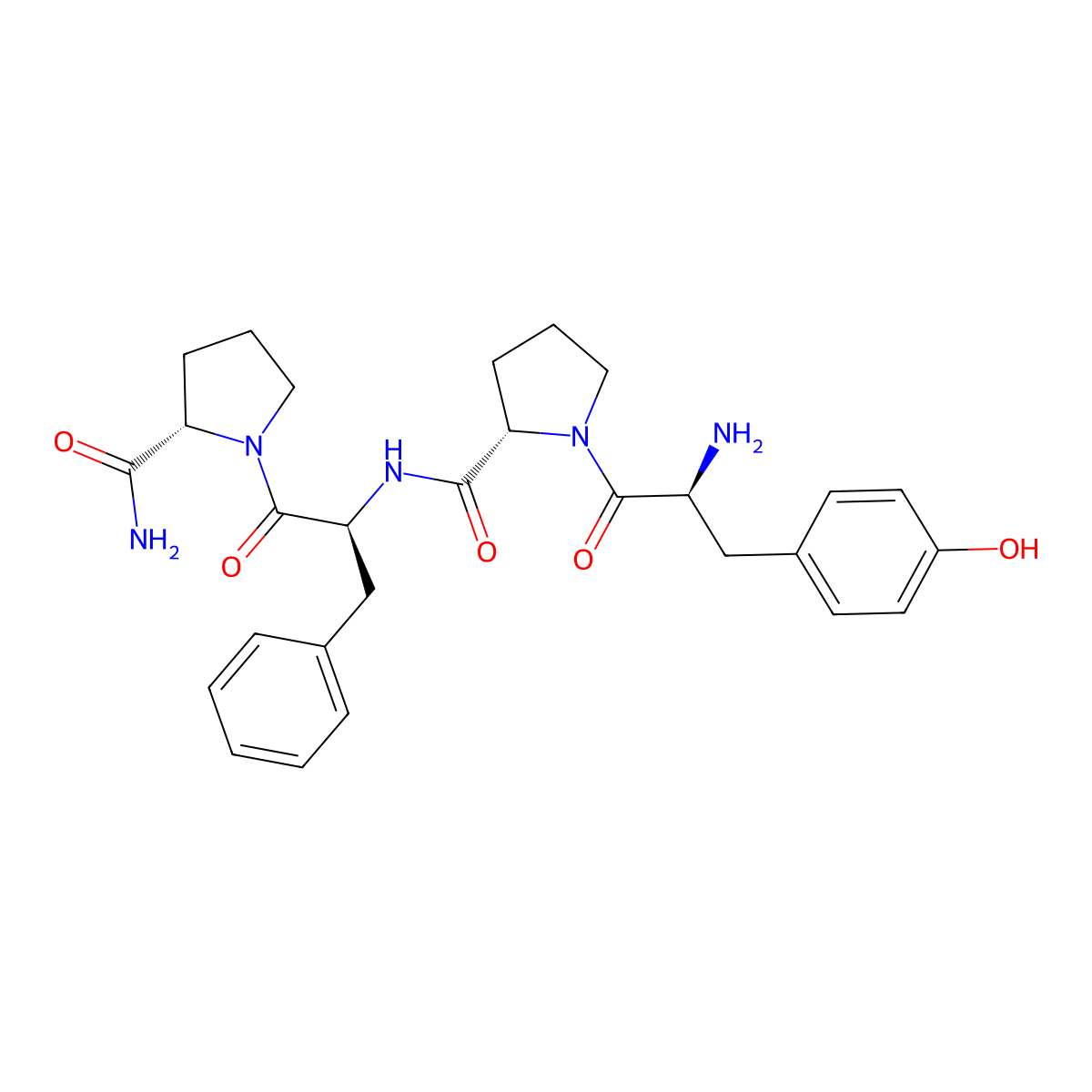 Morphiceptin molecular structure, CAS 74135-04-9
