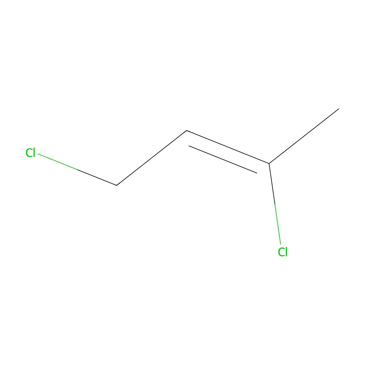 (2E)-1,3-Dichloro-2-butene molecular structure, CAS 7415-31-8