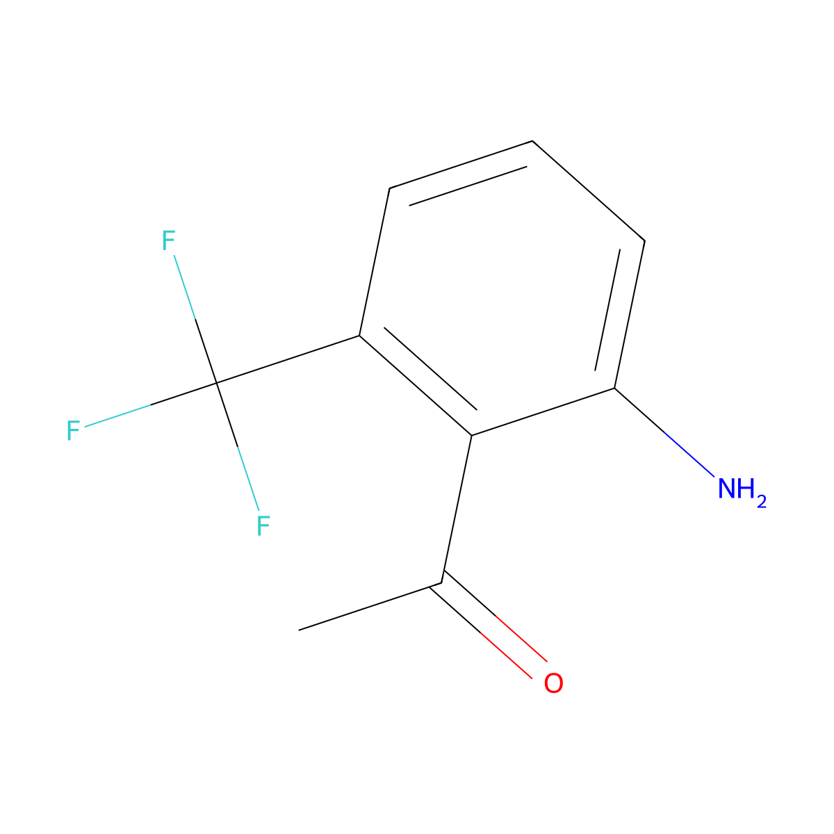 1-(2-Amino-6-(trifluoromethyl)phenyl)ethanone molecular structure, CAS 741643-05-0