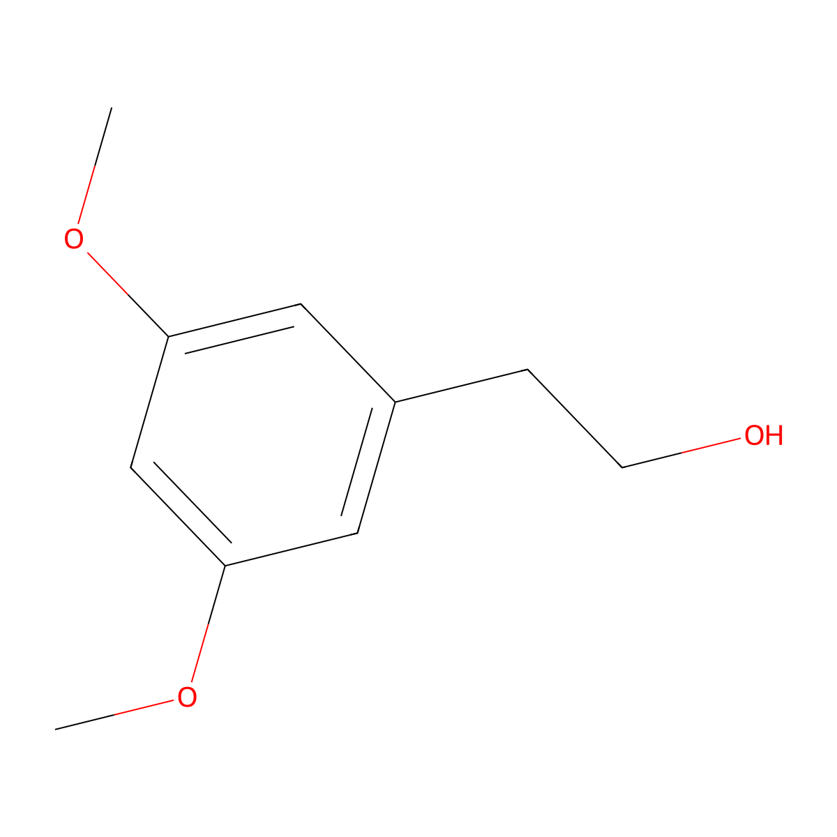 2-(3,5-Dimethoxyphenyl)ethanol molecular structure, CAS 7417-20-1