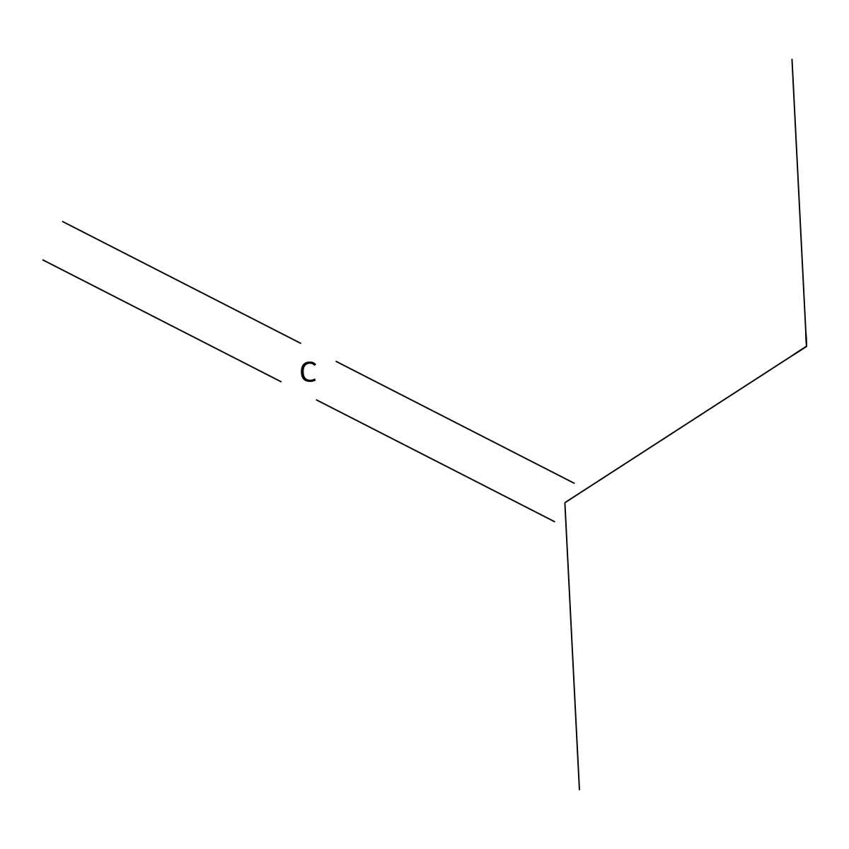 3-Methyl-1,2-pentadiene molecular structure, CAS 7417-48-3