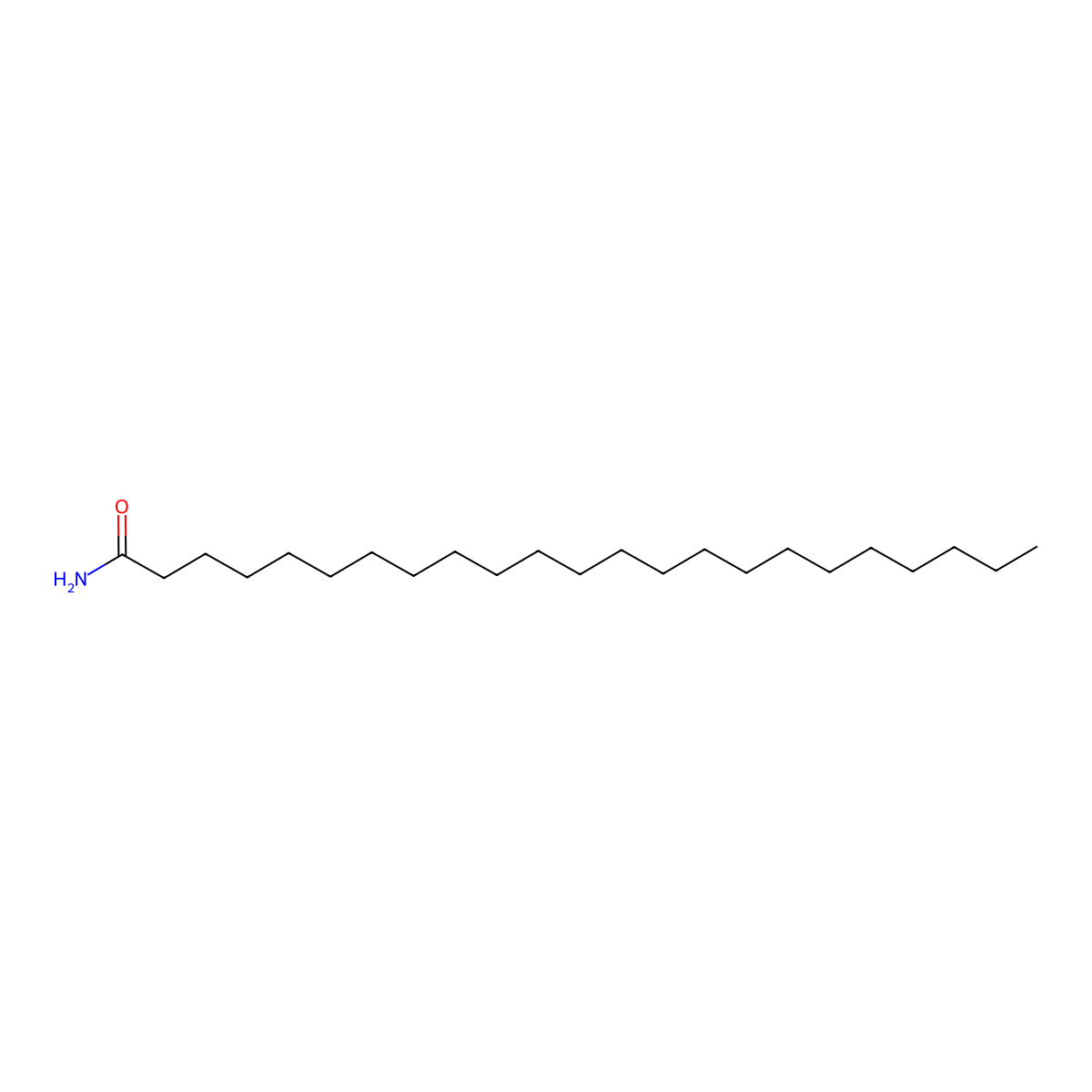 Tricosanamide molecular structure, CAS 74172-30-8