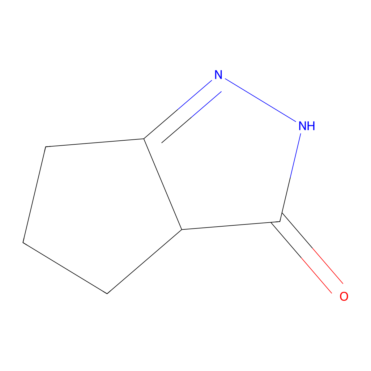 3a,4,5,6-Tetrahydrocyclopenta[c]pyrazol-3(2h)-one molecular structure, CAS 74235-74-8