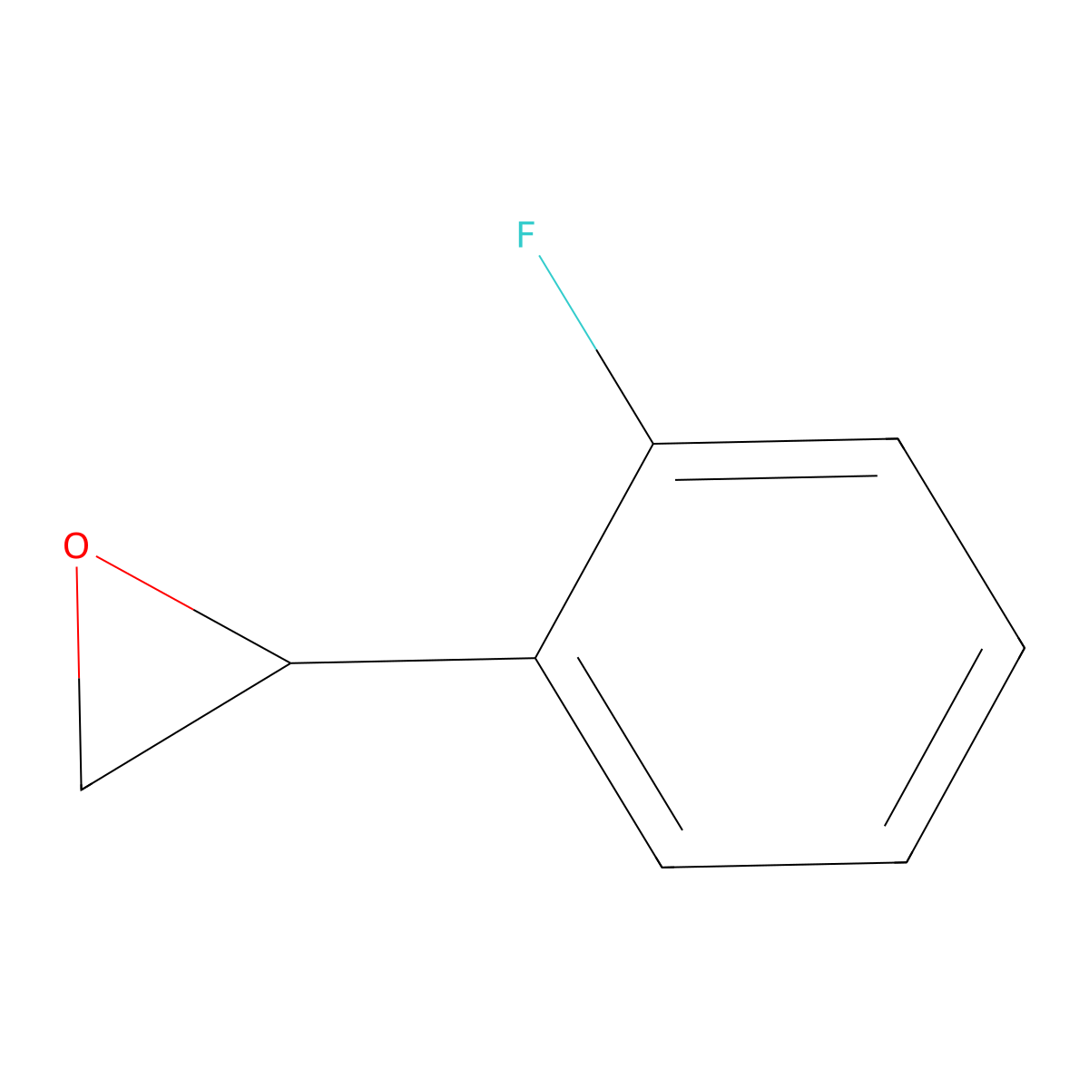 (2R)-2-(2-fluorophenyl)oxirane molecular structure, CAS 74248-65-0