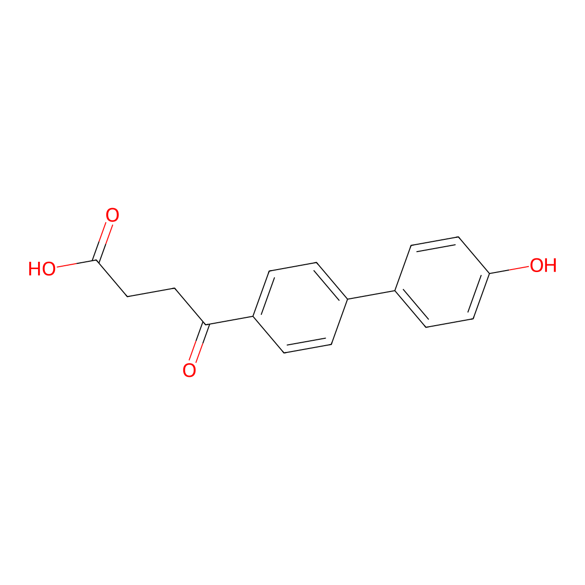 Fenbufen EP Impurity D molecular structure, CAS 74277-78-4