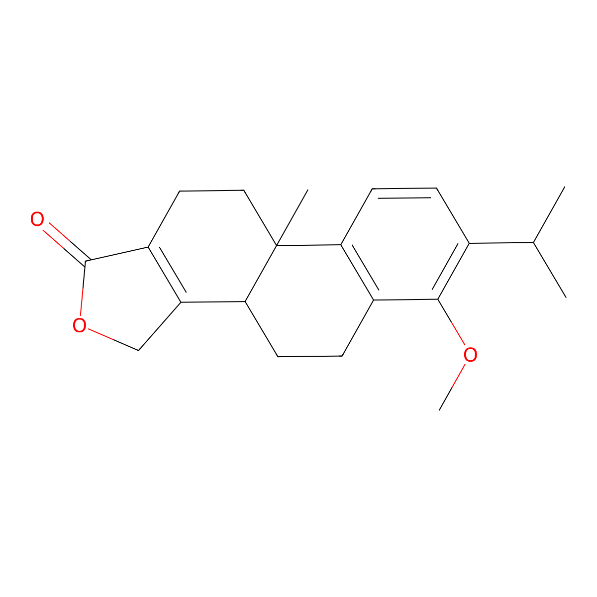 Triptophenolide methyl ether molecular structure, CAS 74311-48-1