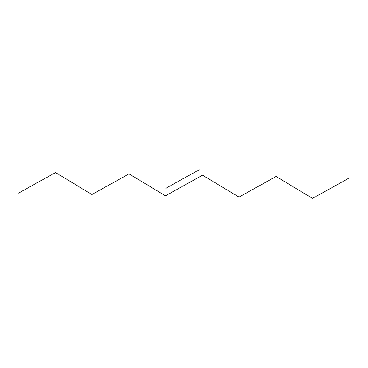 trans-5-Decene molecular structure, CAS 7433-56-9