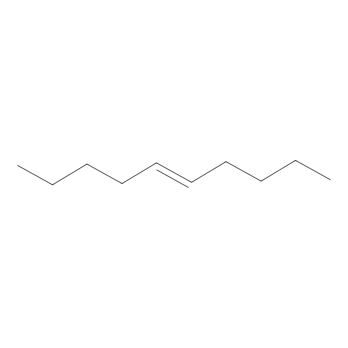 trans-5-Decene molecular structure, CAS 7433-56-9