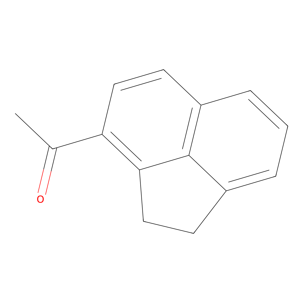 1-(1,2-Dihydroacenaphthylen-3-yl)ethan-1-one molecular structure, CAS 7434-96-0