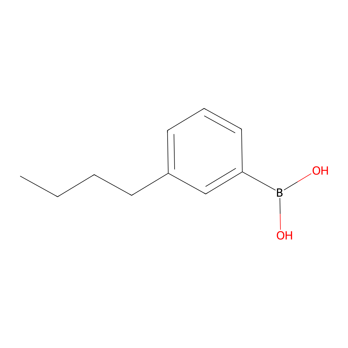 (3-Butylphenyl)boronic acid molecular structure, CAS 743437-84-5