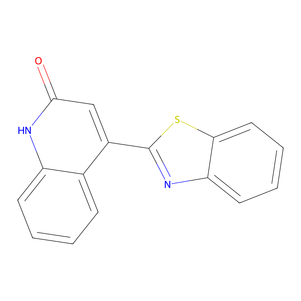 4-(1,3-Benzothiazol-2-yl)quinolin-2-ol molecular structure, CAS 743444-24-8