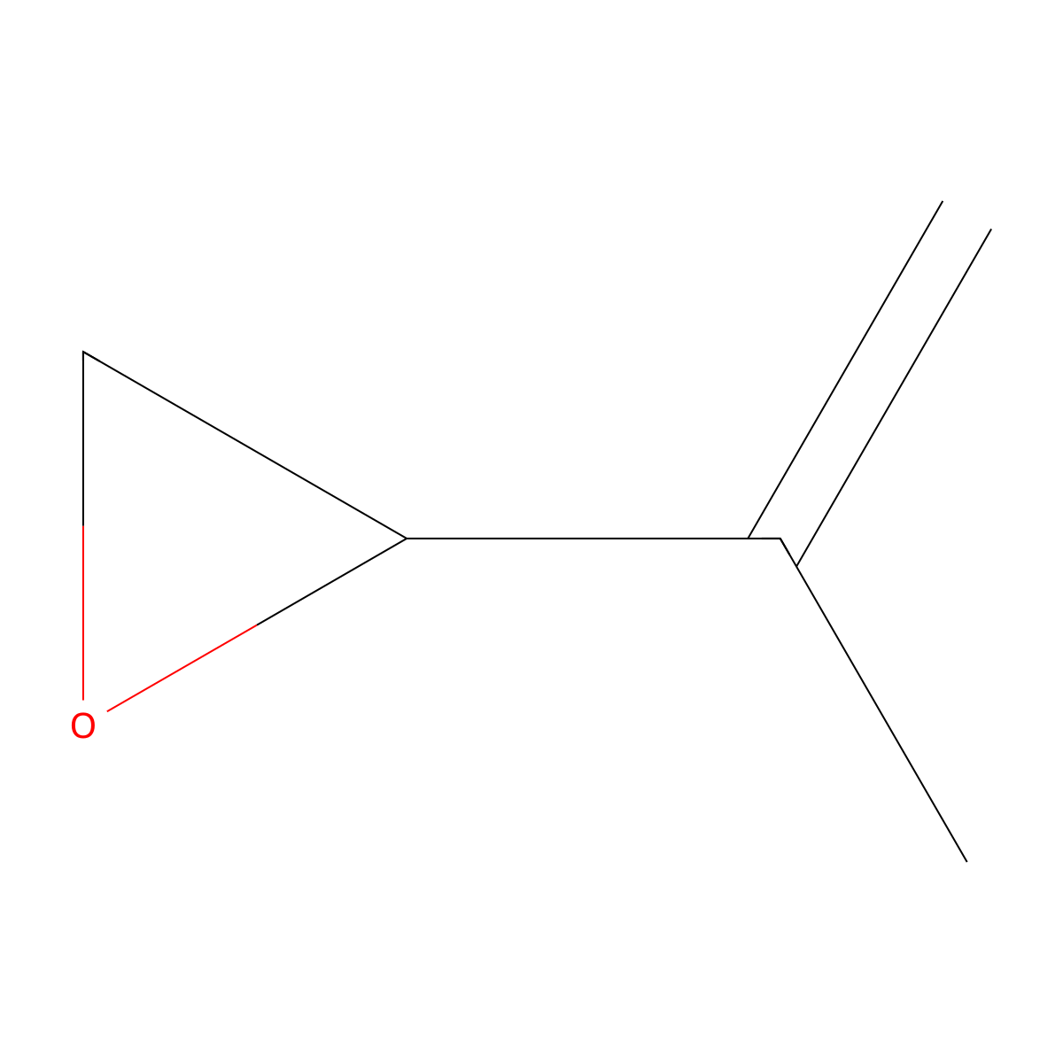3,4-Epoxy-2-methyl-1-butene molecular structure, CAS 7437-61-8