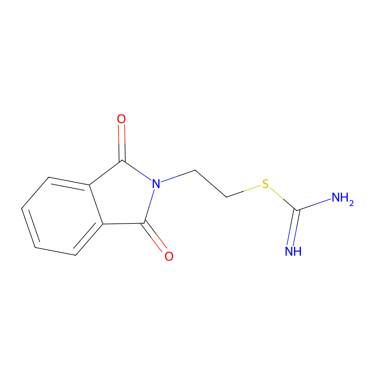 2-(1,3-Dioxoisoindolin-2-YL)ethyl carbamimidothioate molecular structure, CAS 744161-37-3