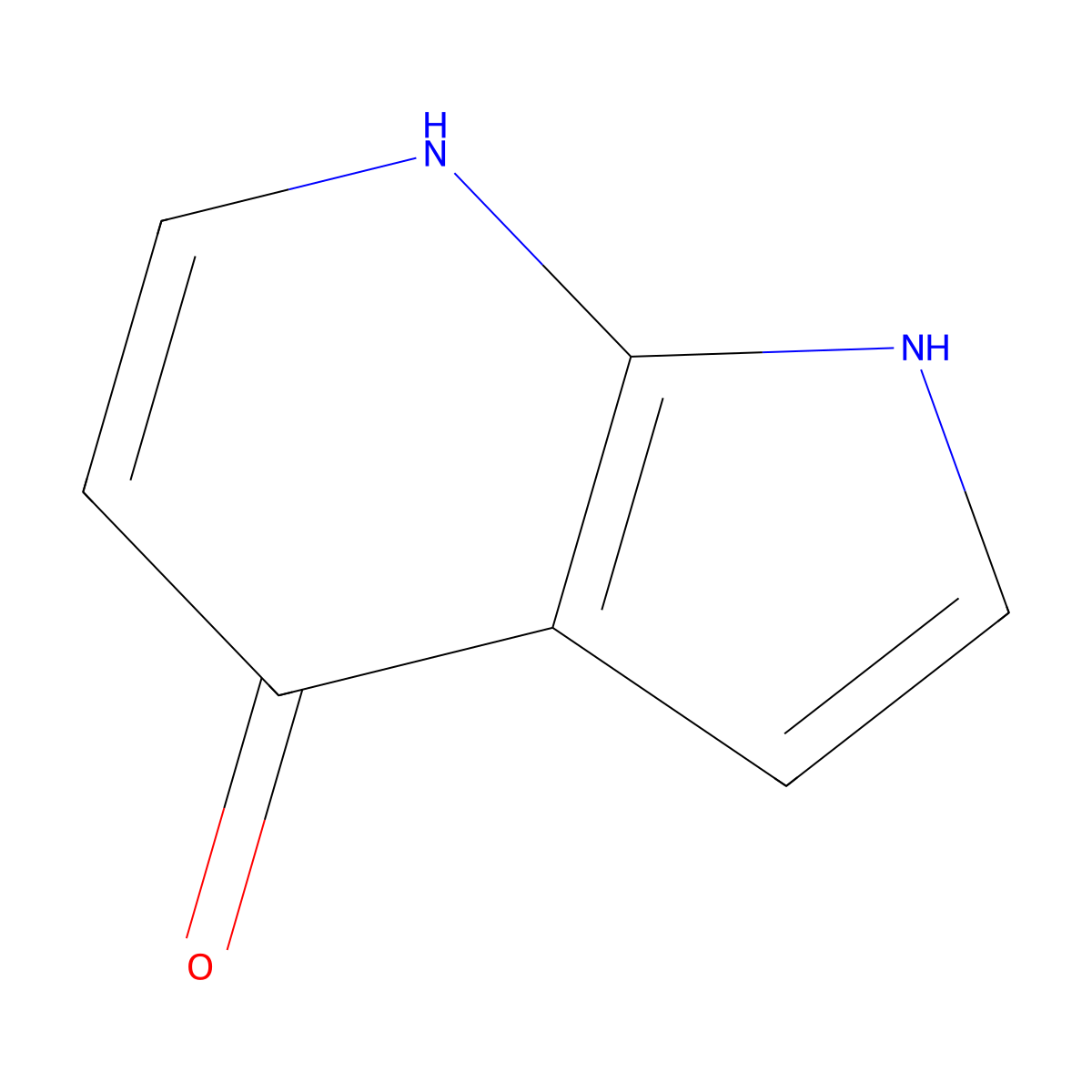 1H-pyrrolo[2,3-b]pyridin-4-ol molecular structure, CAS 74420-02-3