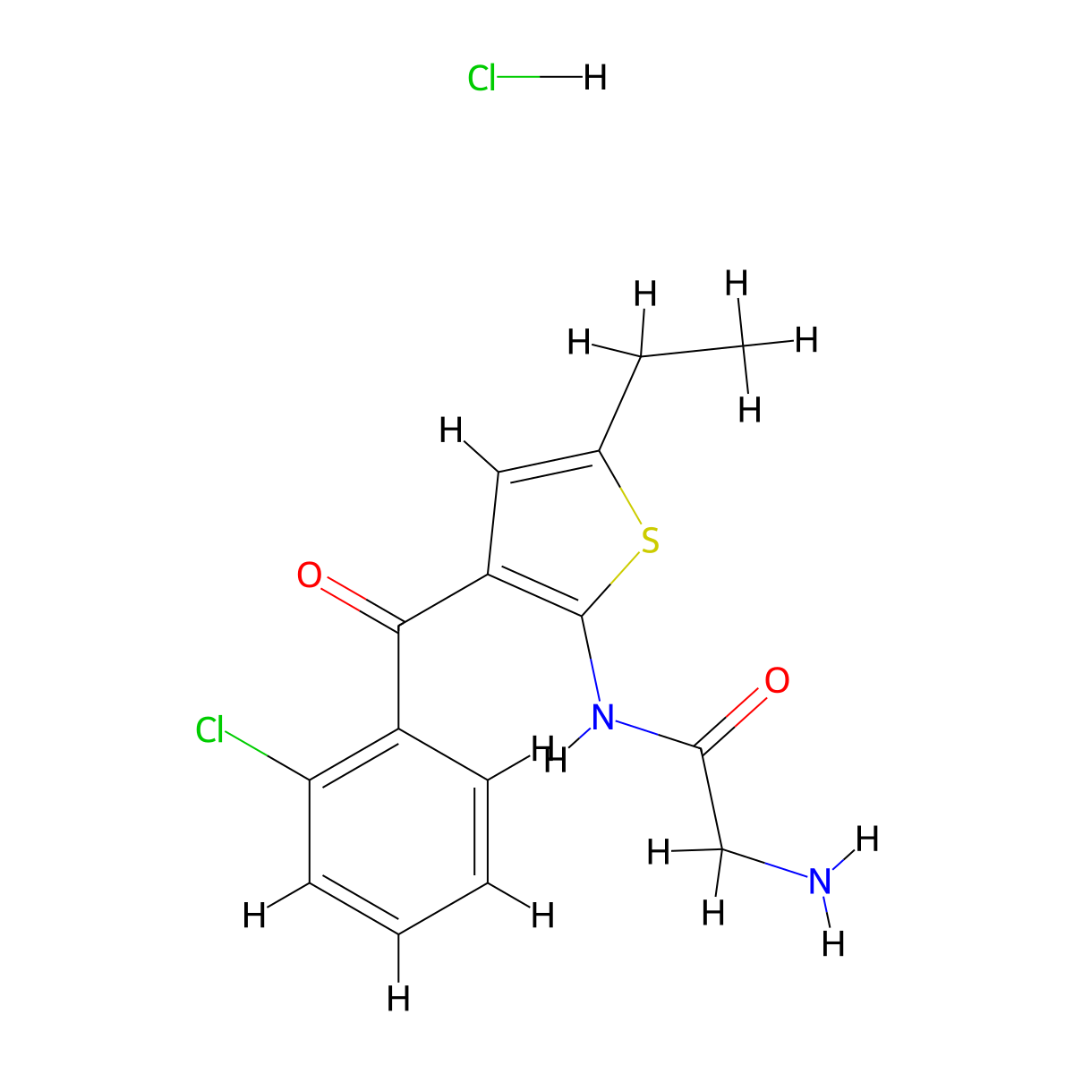Desmethylclotiazepam Uncyclized Intermediate (hydrochloride) molecular structure, CAS 74422-48-3