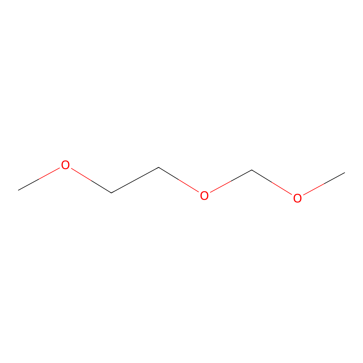 1-Methoxy-2-(methoxymethoxy)ethane molecular structure, CAS 74498-88-7