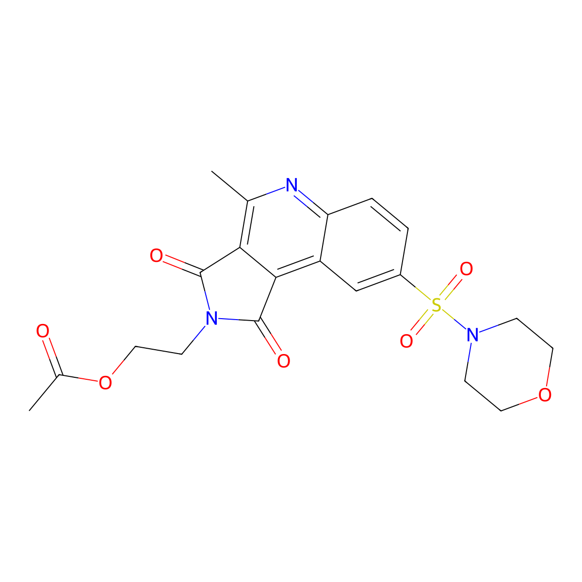 Ivachtin molecular structure, CAS 745046-84-8