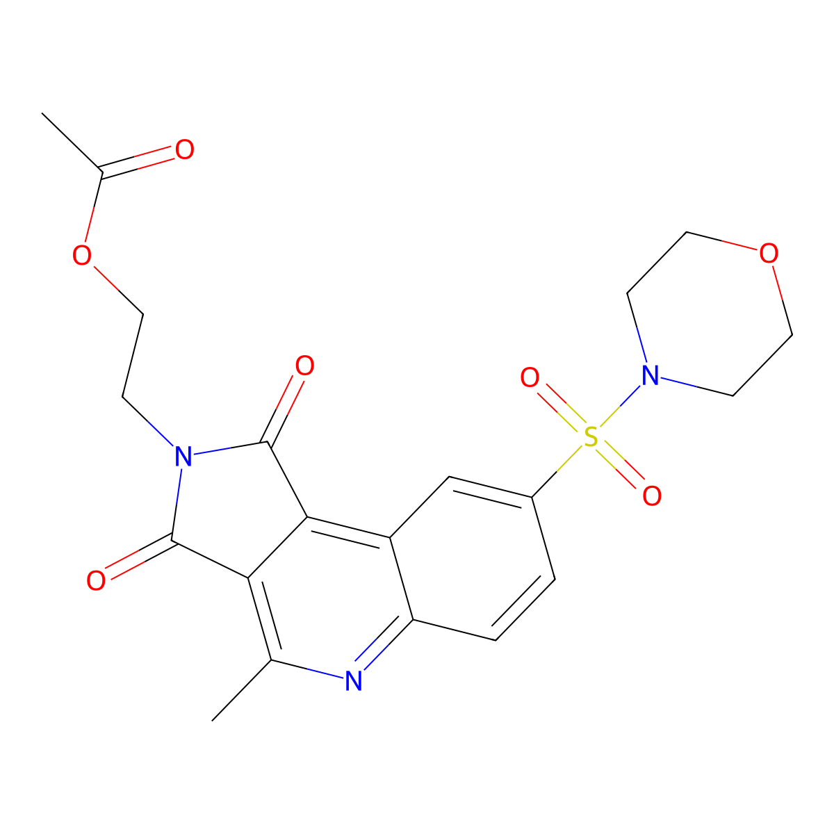 Ivachtin molecular structure, CAS 745046-84-8