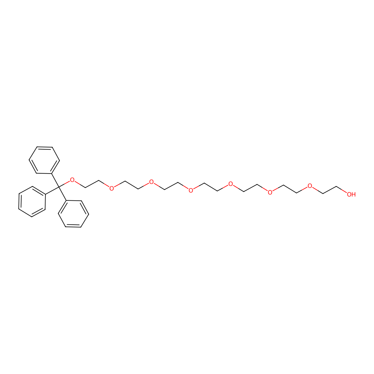TR-Peg7-OH molecular structure, CAS 745048-17-3