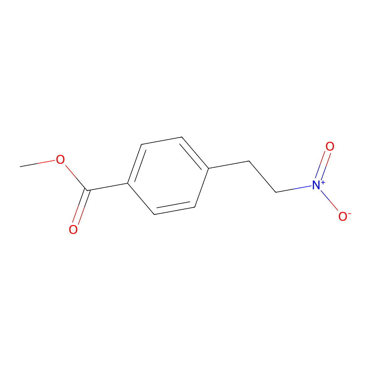 Methyl 4-(2-Nitroethyl)benzoate molecular structure, CAS 745059-98-7