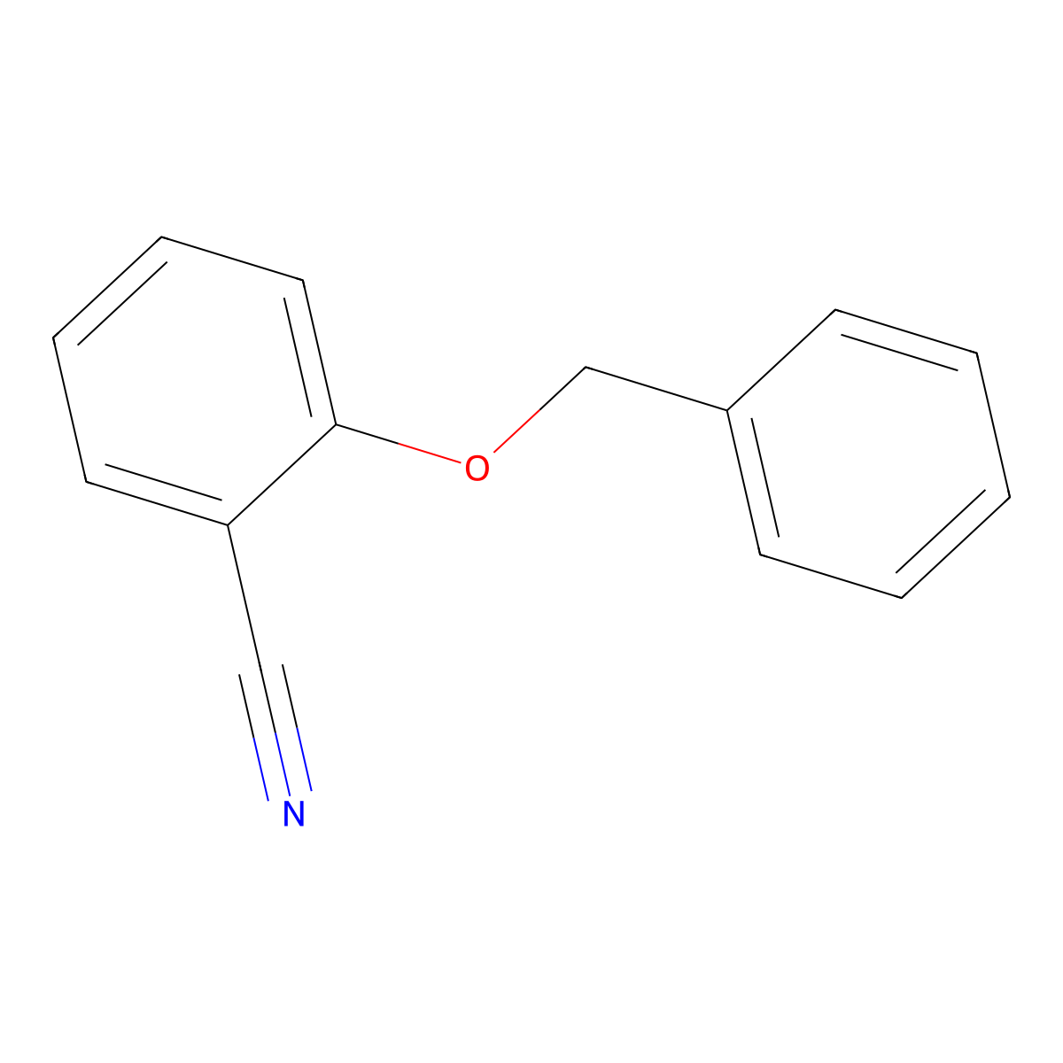 2-(Benzyloxy)benzonitrile molecular structure, CAS 74511-44-7
