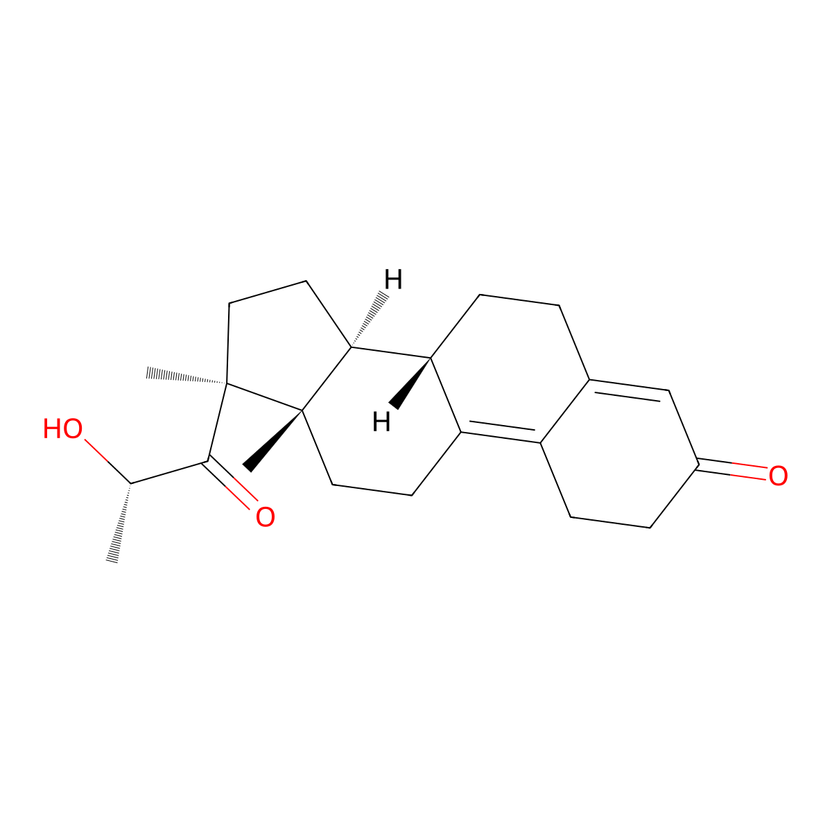 Trimegestone molecular structure, CAS 74513-62-5