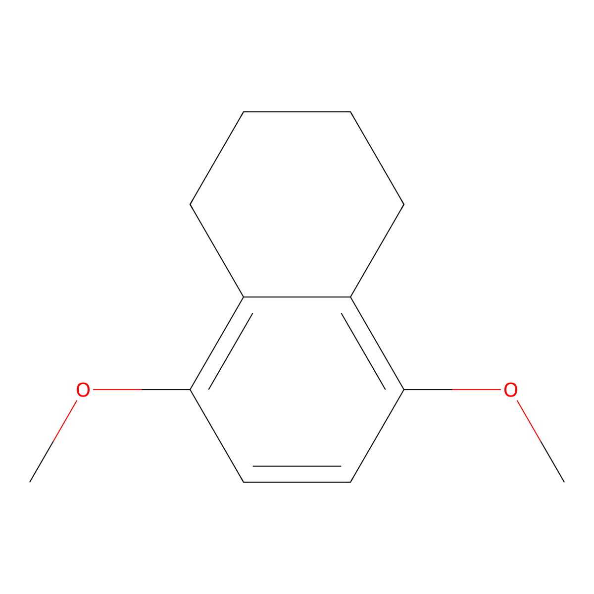 5,8-Dimethoxy-1,2,3,4-tetrahydronaphthalene molecular structure, CAS 74526-84-4