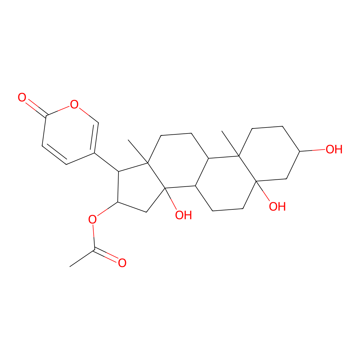 5Beta-Hydroxybufotalin molecular structure, CAS 74531-99-0