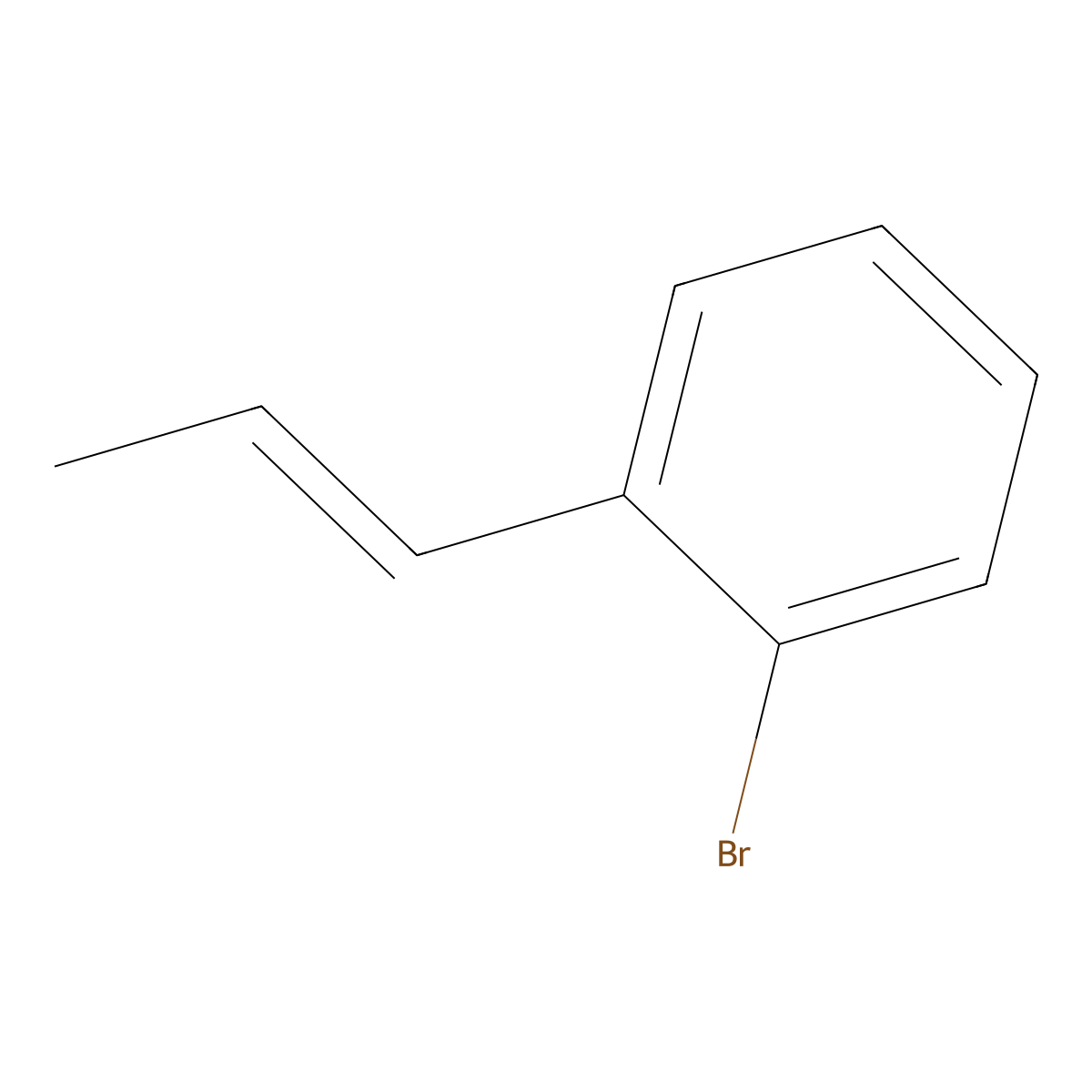 1-Bromo-2-(1-propen-1-yl)benzene molecular structure, CAS 74532-86-8
