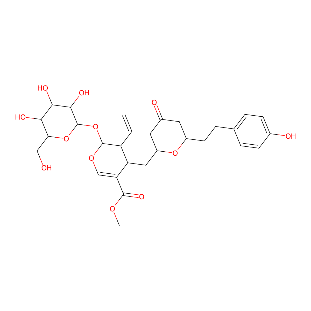 Hydrangenoside C molecular structure, CAS 74565-25-6