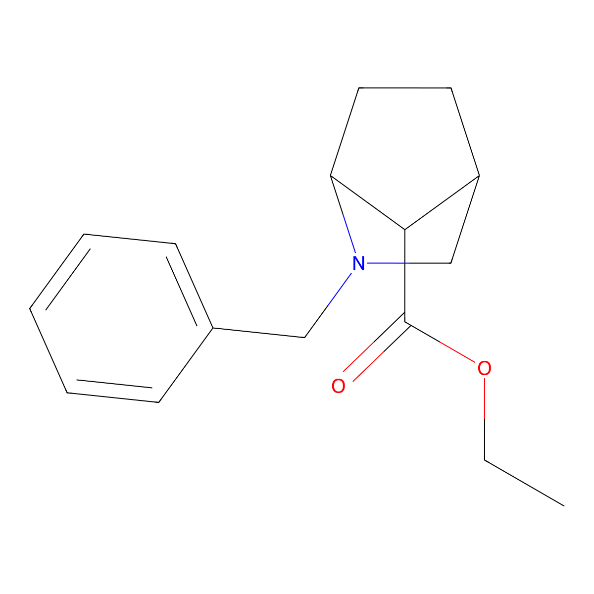 Ethyl (1S,4R)-3-benzyl-3-azabicyclo[2.2.1]heptane-7-carboxylate molecular structure, CAS 745836-32-2