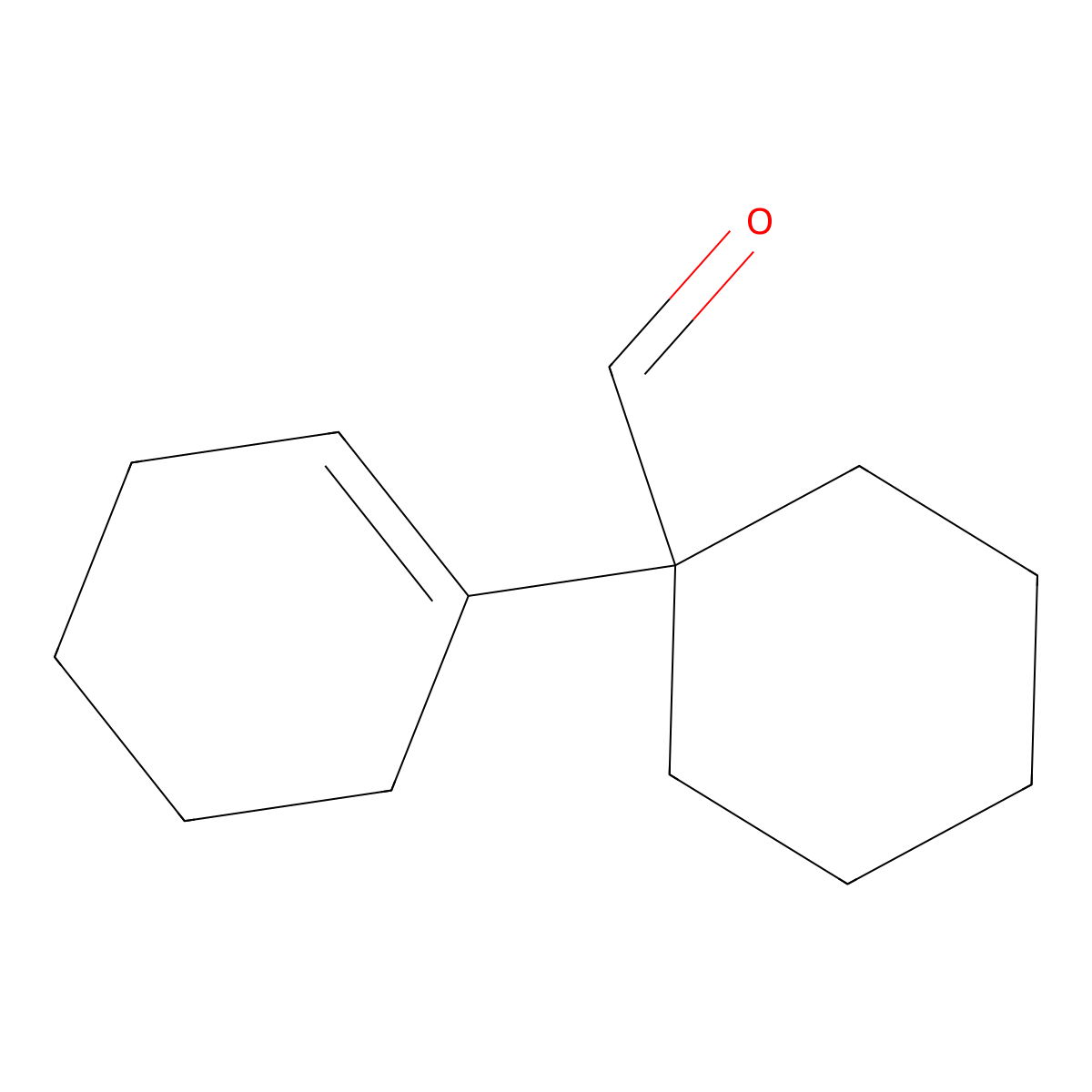 Methanone, 1-cyclohexen-1-ylcyclohexyl- molecular structure, CAS 74598-74-6