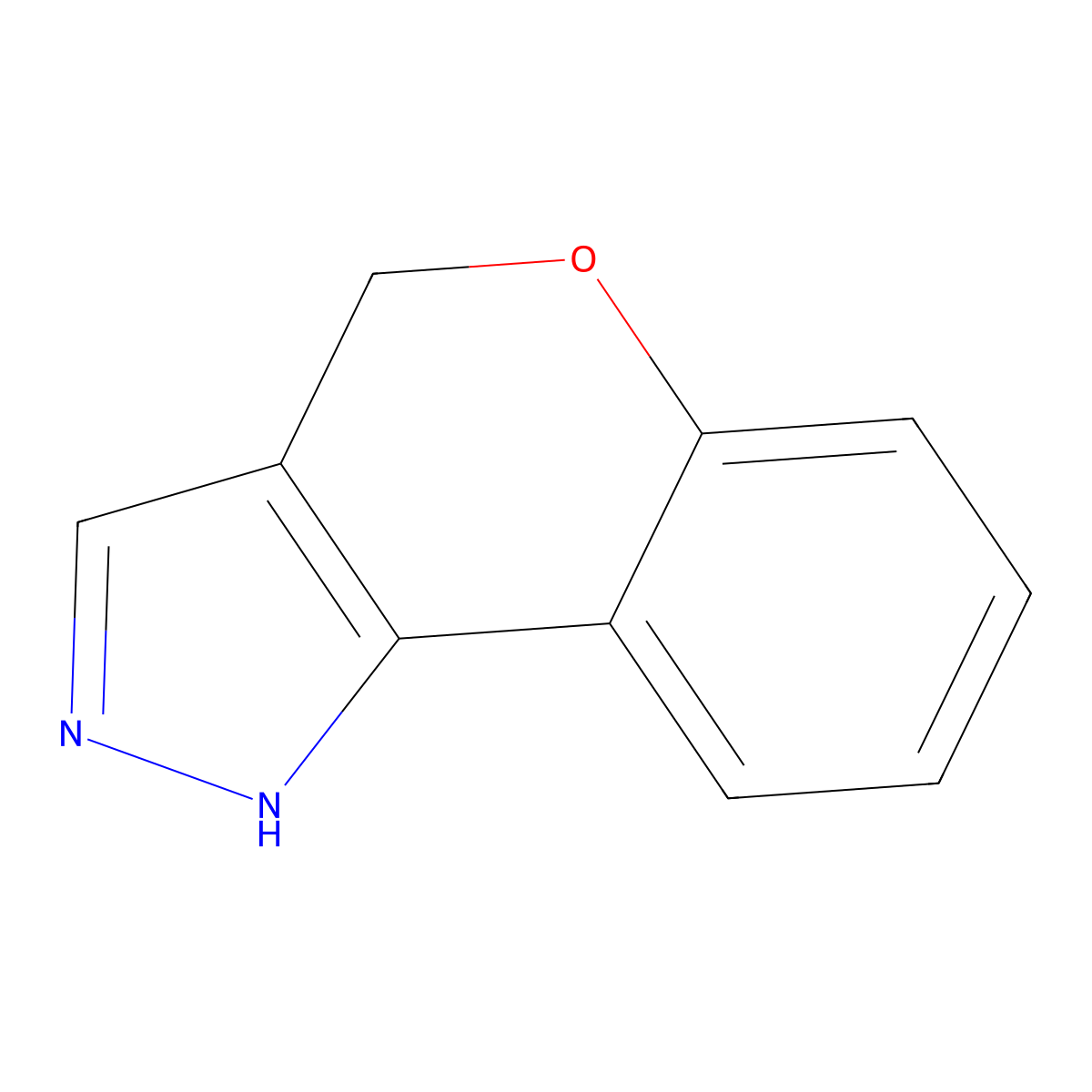 2,4-Dihydrochromeno[4,3-c]pyrazole molecular structure, CAS 74618-03-4