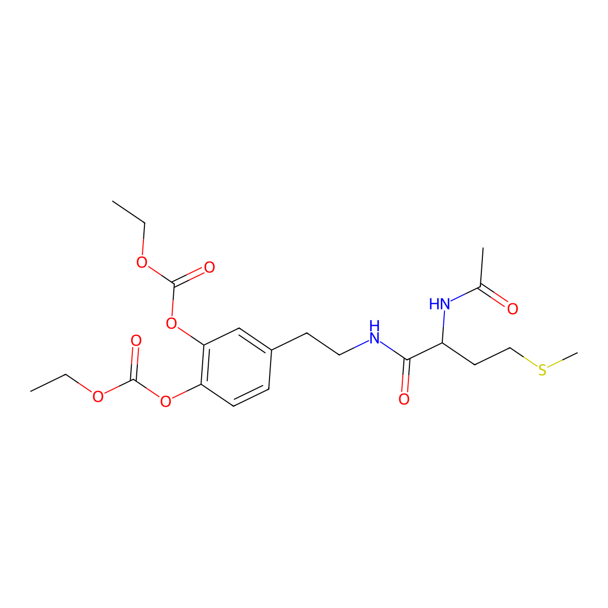 Docarpamine molecular structure, CAS 74639-40-0