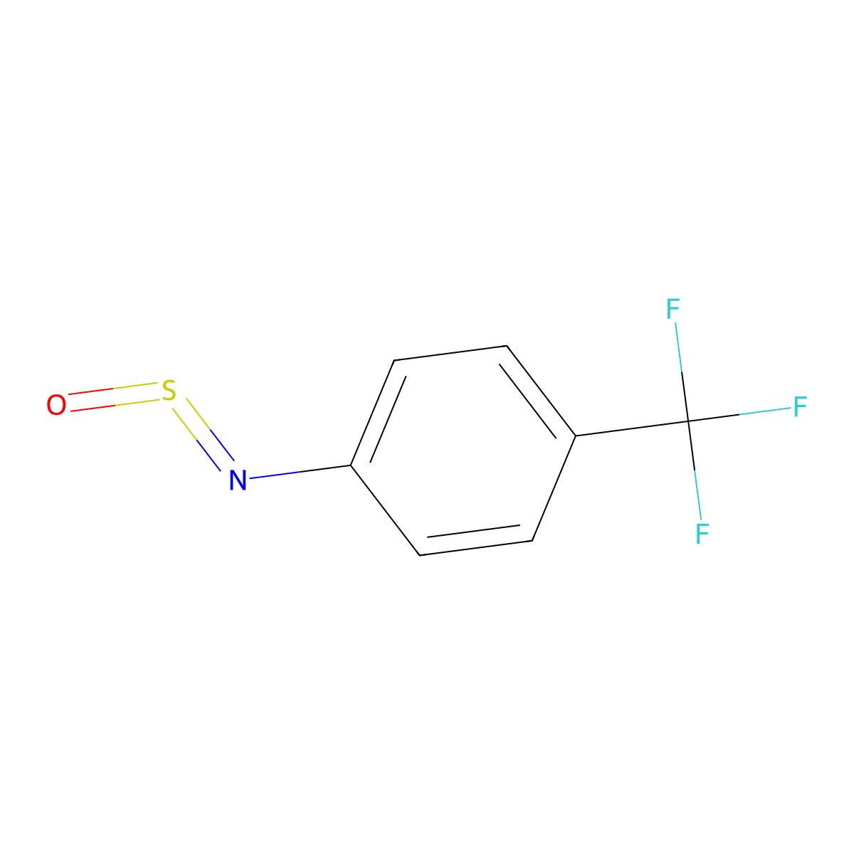 1-(Sulfinylamino)-4-(trifluoromethyl)benzene molecular structure, CAS 74653-66-0