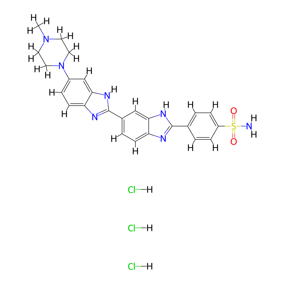 Nuclear yellow molecular structure, CAS 74681-68-8