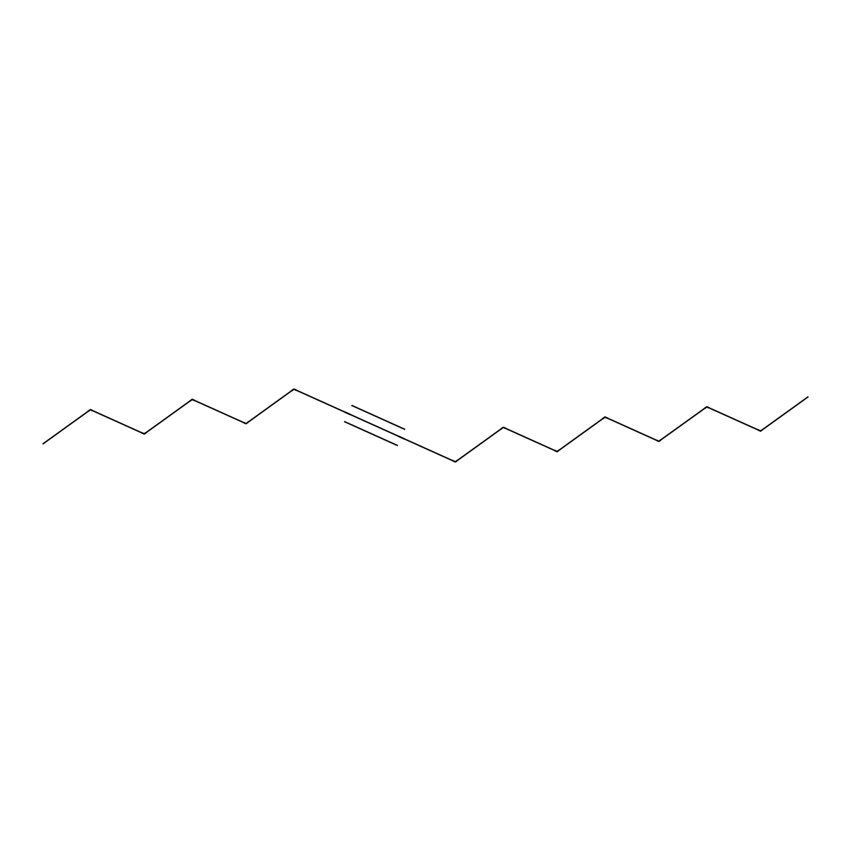 7-Hexadecyne molecular structure, CAS 74685-28-2