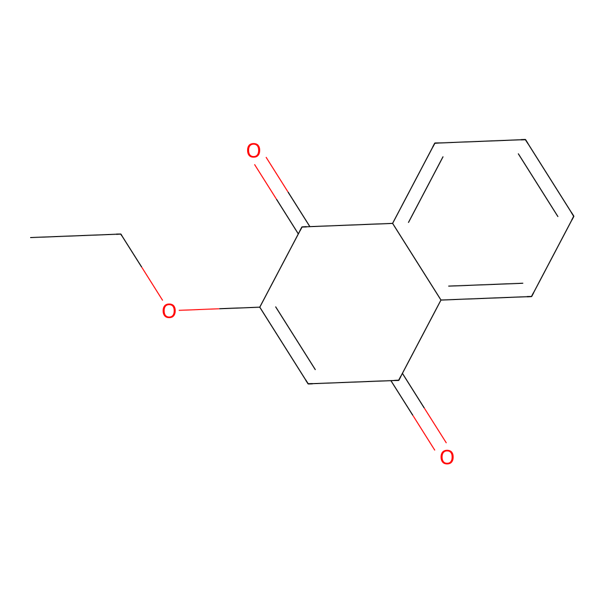 2-Ethoxynaphthalene-1,4-dione molecular structure, CAS 7473-18-9