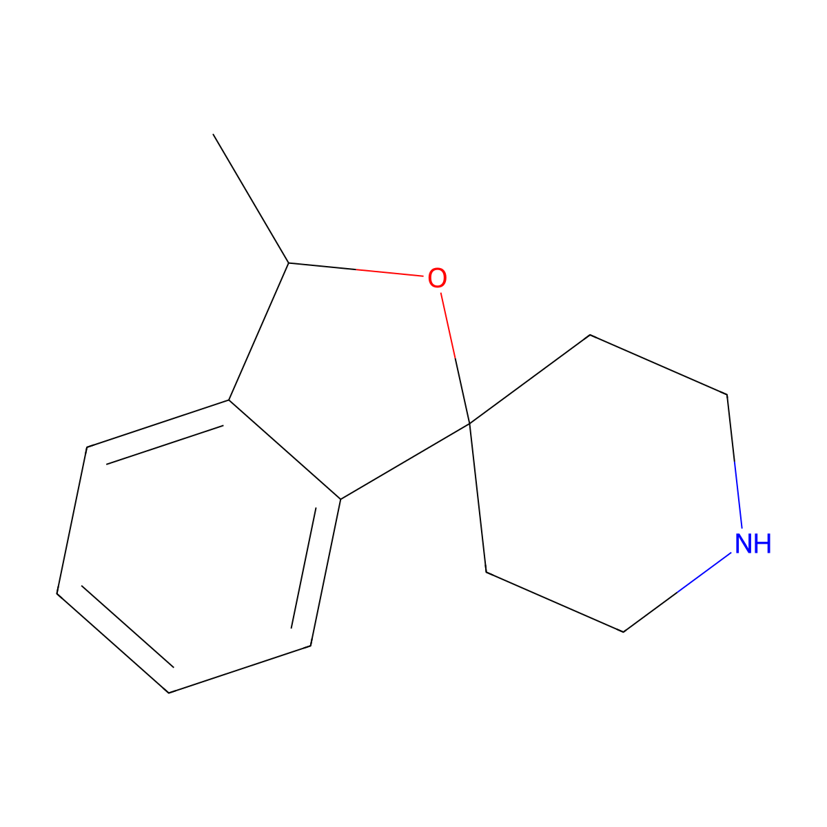 3-Methyl-3H-spiro[isobenzofuran-1,4'-piperidine] molecular structure, CAS 747353-15-7