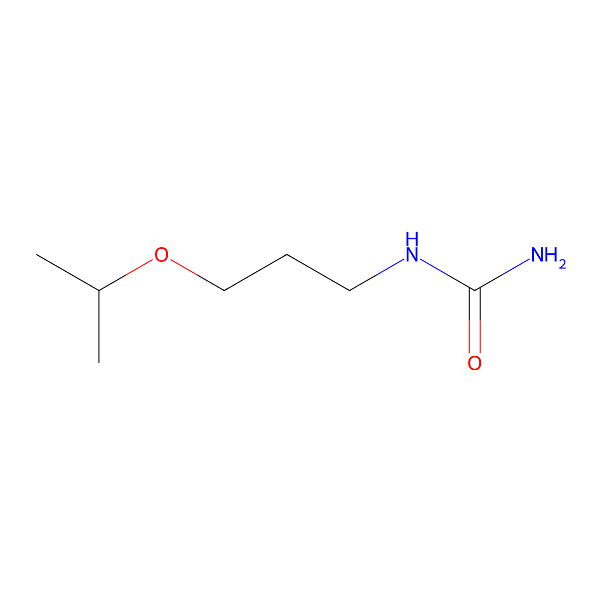 [3-(Propan-2-yloxy)propyl]urea molecular structure, CAS 747410-96-4