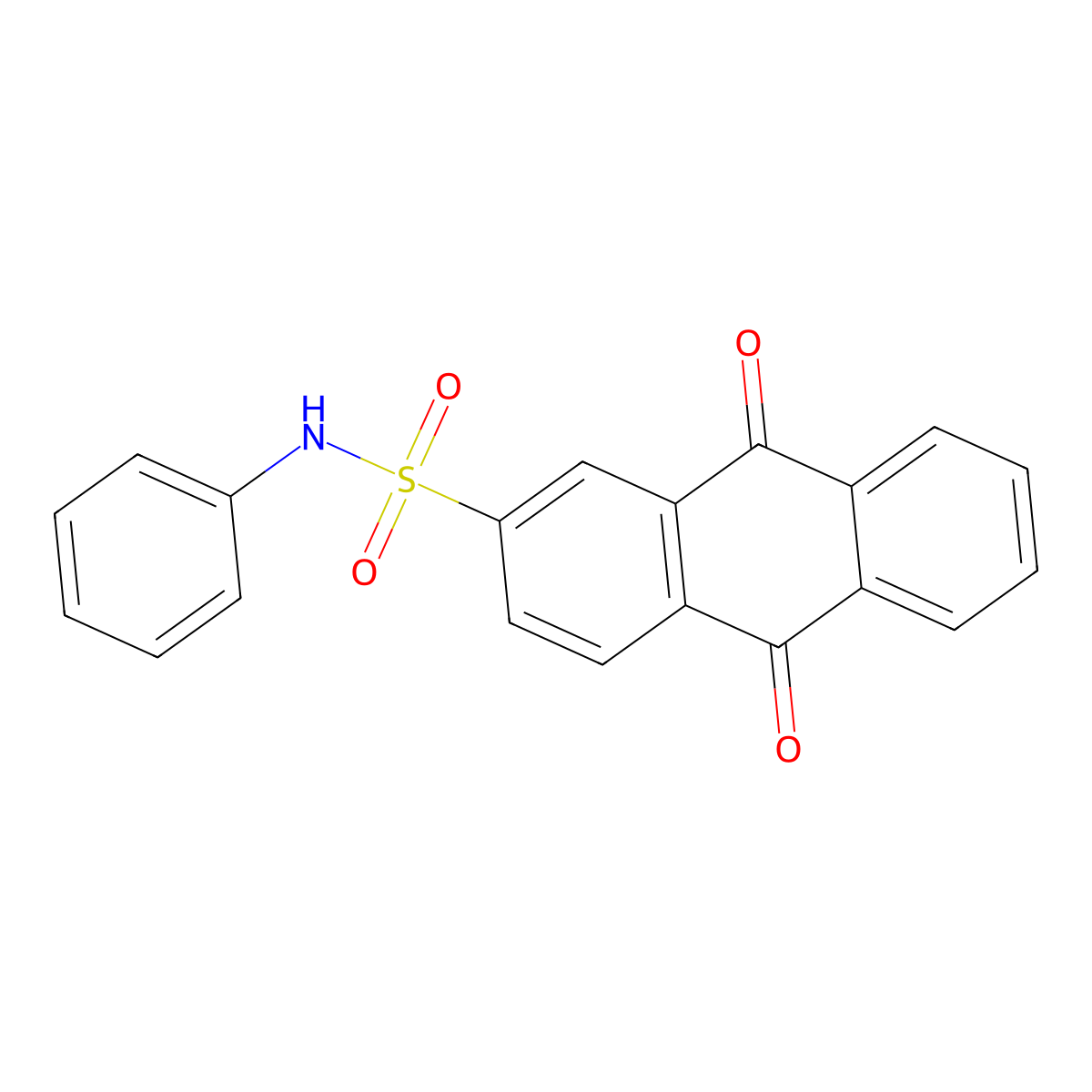 2-Anthraquinonesulfonanilide molecular structure, CAS 7475-47-0