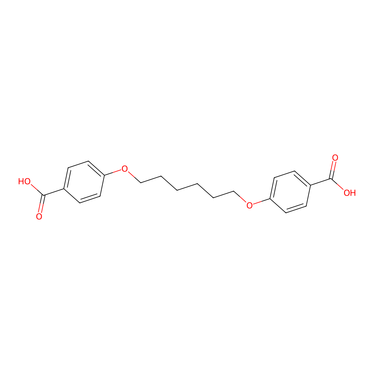 Poly(1,3-bis(4-carboxyhydroxy)hexane anhydride) molecular structure, CAS 74774-53-1