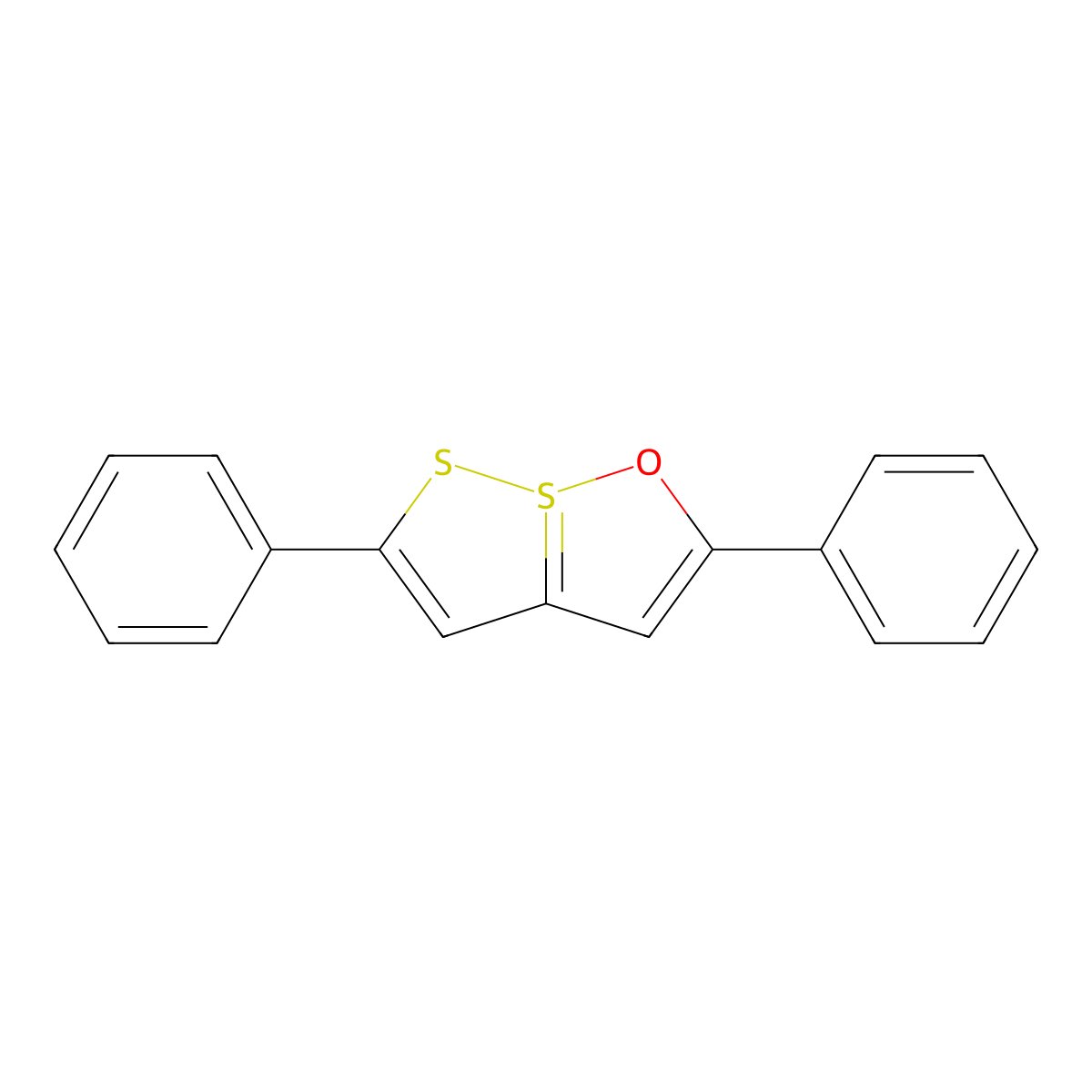[1,2]Dithiolo[1,5-b][1,2]oxathiole-7-siv, 2,5-diphenyl- molecular structure, CAS 74810-11-0